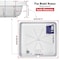 American Built Pro Washing Machine Pan, 30 in x 28 in, Durable HDPE Plastic, White, Predrilled w Drain Hose Adapter WMSP-1Drl - alternate 2